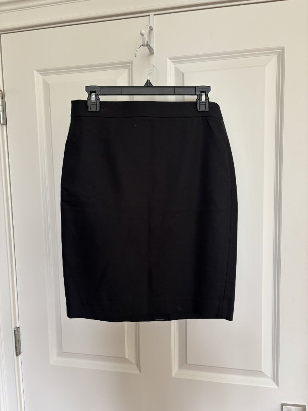 J. by J.Crew Black Pencil Skirt, Size 4
